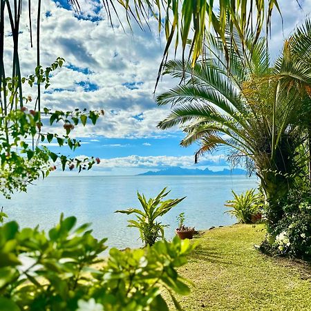 O'Coco Bungalow- Breathtaking Waterfront Views, Endless Memories Paea Eksteriør bilde