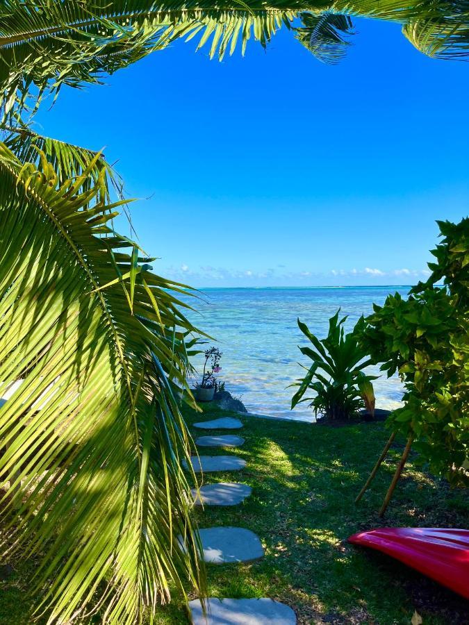 O'Coco Bungalow- Breathtaking Waterfront Views, Endless Memories Paea Eksteriør bilde