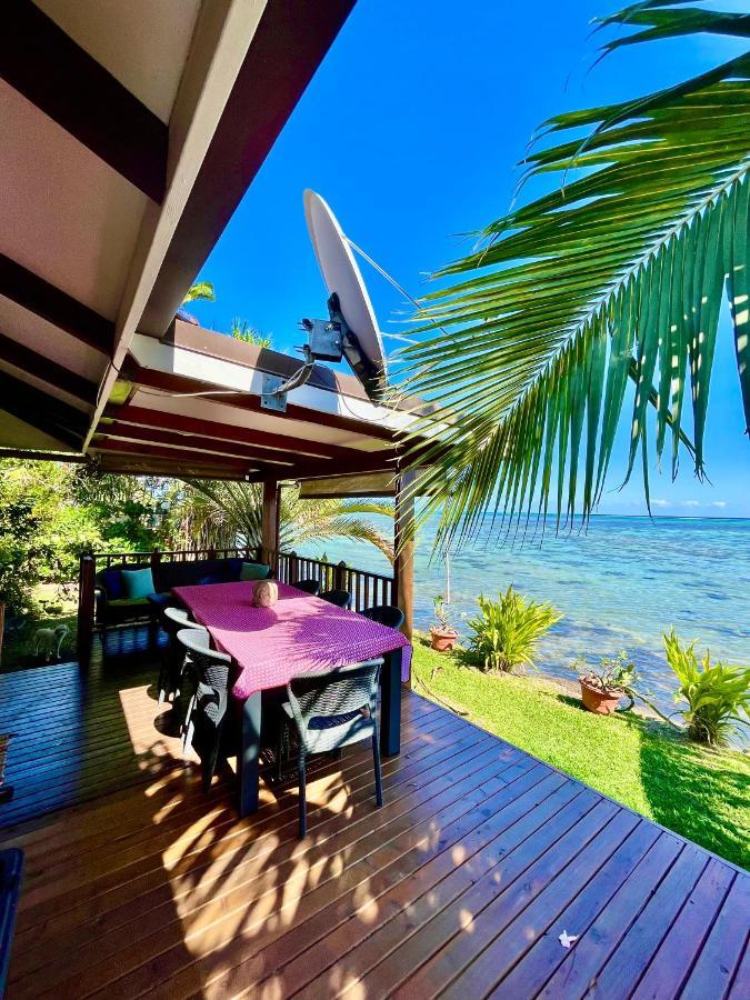 O'Coco Bungalow- Breathtaking Waterfront Views, Endless Memories Paea Eksteriør bilde